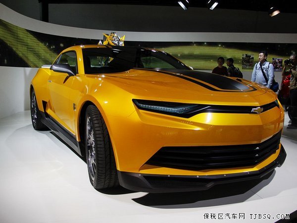 雪佛兰科迈罗天津现车 大黄蜂Camaro横行天下