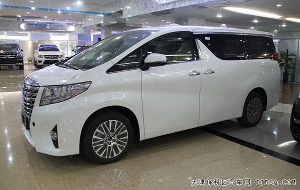 2016款丰田埃尔法3.5L商务车 天津港现车报价