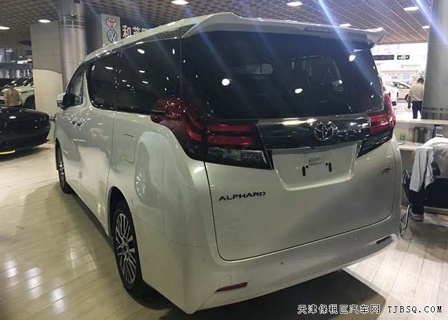 2016款丰田埃尔法3.5L商务车 天津港现车优惠报价
