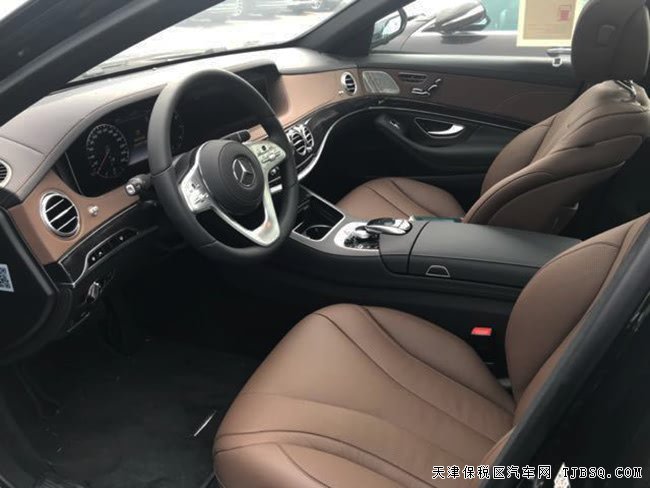 2018款奔驰S450美规版 全景天窗/P01包/电吸门现车118万