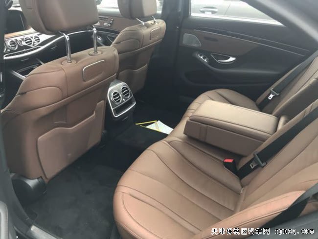 2018款奔驰S450美规版 全景天窗/P01包/电吸门现车118万
