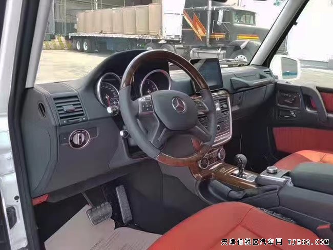 2017款奔驰G550美规版 19AMG轮/Designo/天窗现车178万