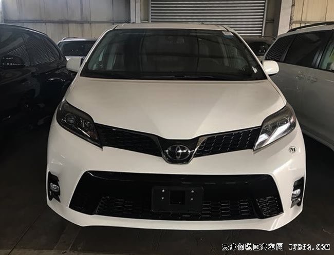 2019款丰田塞纳3.5L两驱运动版 天津港现车优选