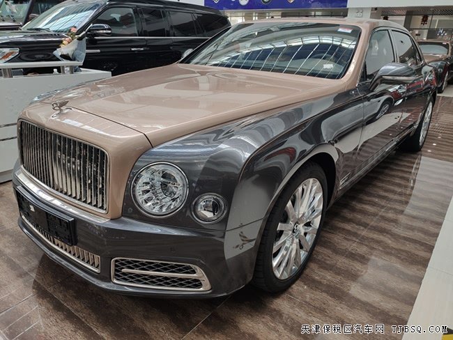 17款宾利慕尚6.8T加长版 四座/小桌板/穆勒包现车498万