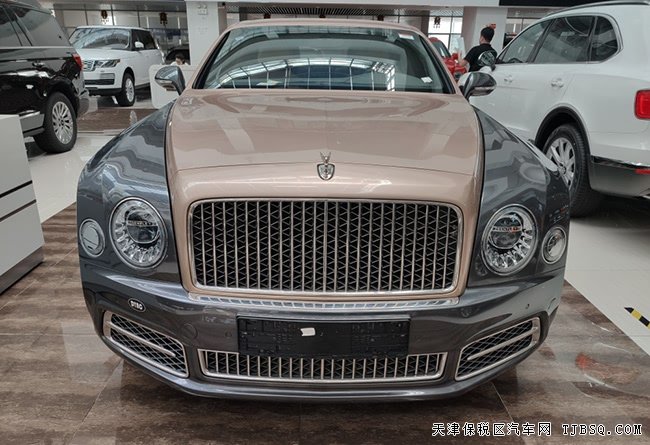 17款宾利慕尚6.8T加长版 四座/小桌板/穆勒包现车498万