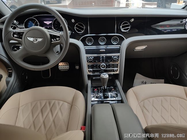 17款宾利慕尚6.8T加长版 四座/小桌板/穆勒包现车498万