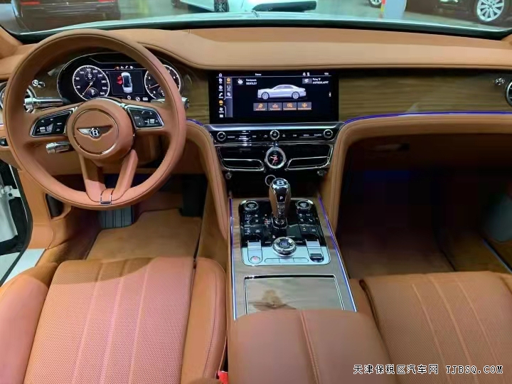 22款宾利飞驰 买百万豪车首选天津港