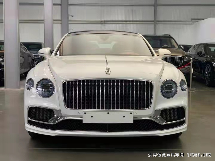 22款宾利飞驰 买百万豪车首选天津港