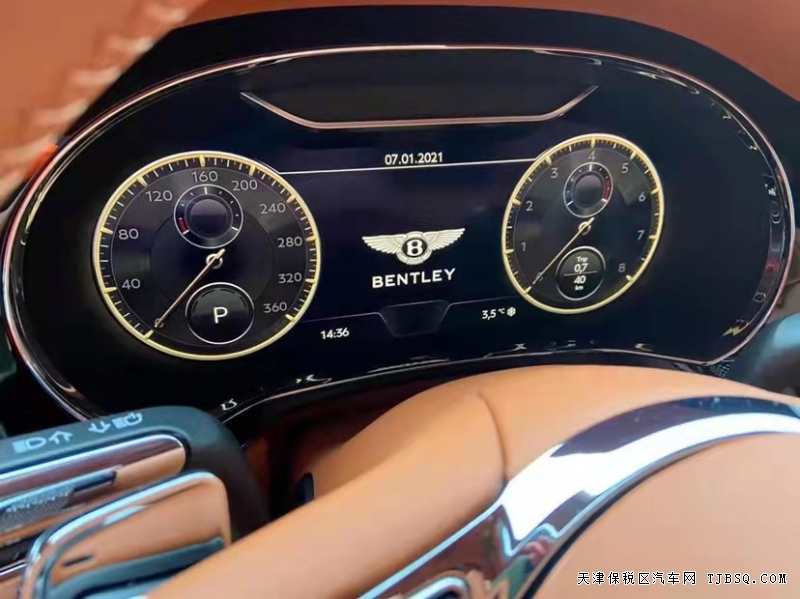 21款宾利飞驰  百万豪车首选天津港