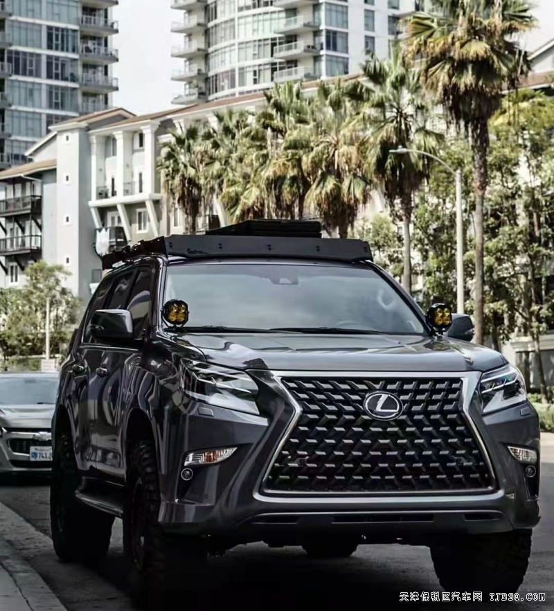 21款 雷克萨斯GX460 战斗灰霸气十足