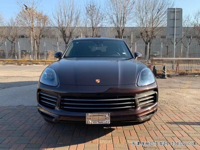 天津港平行进口车21款保时捷卡宴3.0T汽油现车福利港口特价97万