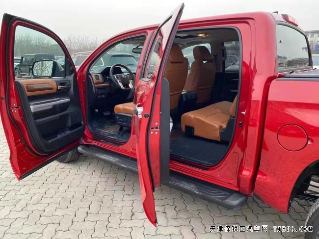 21款墨版丰田坦途1794 特价71万