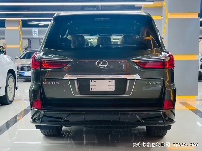 21款 雷克萨斯 中东版 大邮箱 最顶配 限量S 绿色