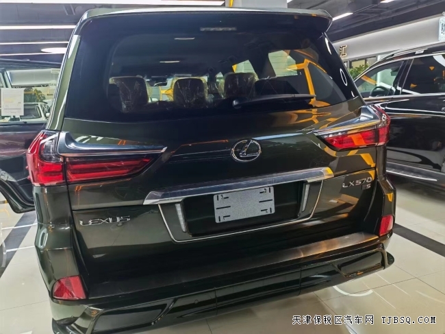 21款 雷克萨斯 中东版 大邮箱 最顶配 限量S 绿色