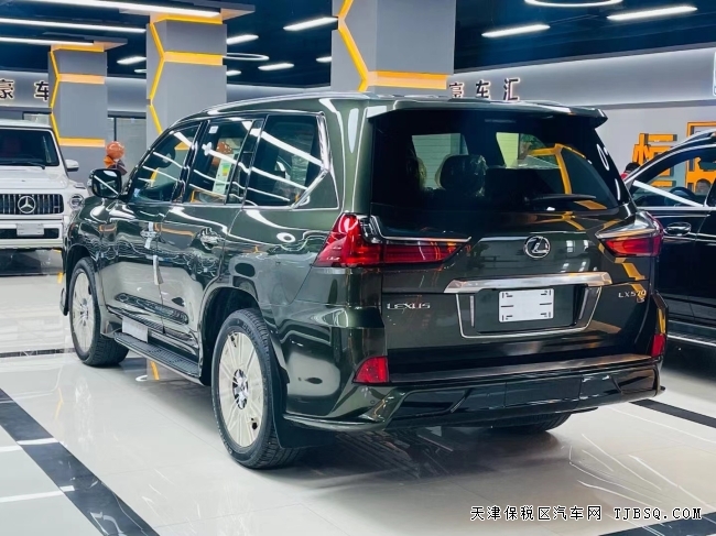 21款 雷克萨斯 中东版 大邮箱 最顶配 限量S 绿色