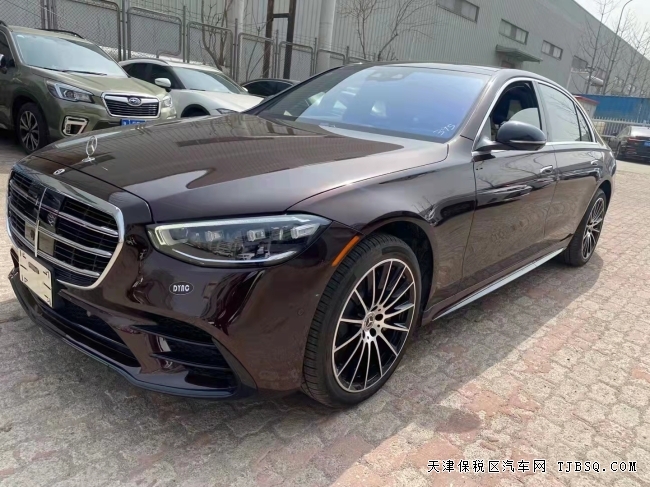 22款美规奔驰S500 带菱形格座椅仅售146万