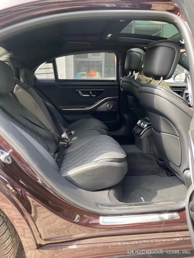 22款美规奔驰S500 带菱形格座椅仅售146万