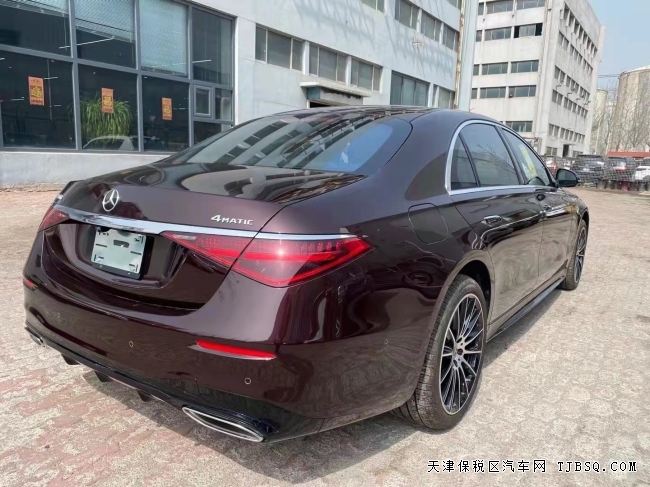 22款美规奔驰S500 带菱形格座椅仅售146万