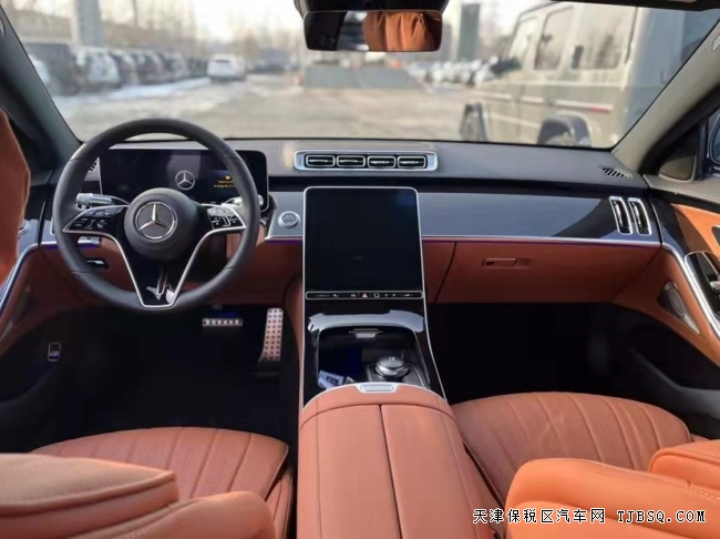 22款奔驰S500港口促销中