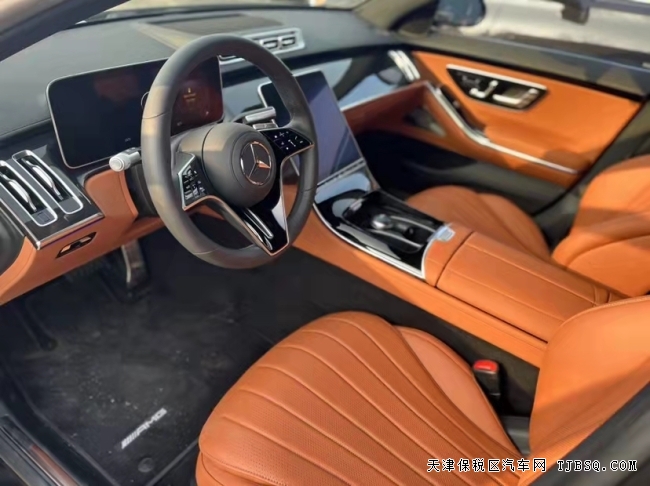 22款奔驰S500港口促销中