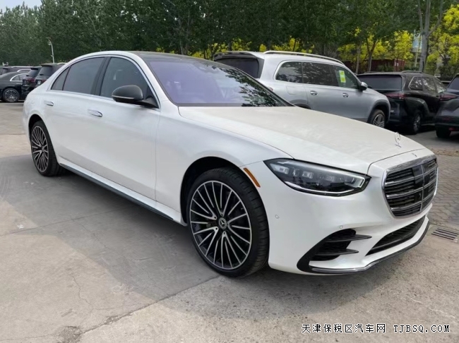 22款美版奔驰S500四驱长轴港口热卖中
