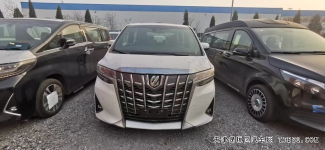 20款丰田埃尔法3.5汽油版 港口现车特价125万国六