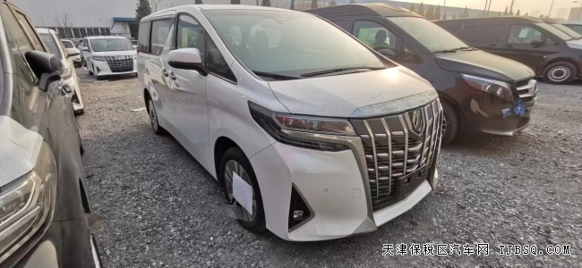 20款丰田埃尔法3.5汽油版 港口现车特价125万国六