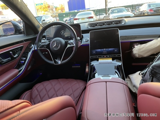21款平行进口奔驰S500 舒适车型 港口现车