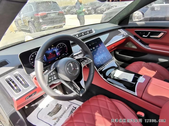 22款美版奔驰S500四驱长轴港口优惠50万