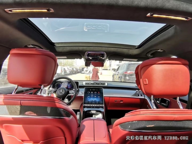 22款美版奔驰S500四驱长轴港口优惠50万