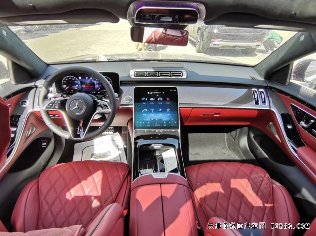 22款美版奔驰S500四驱长轴港口优惠50万
