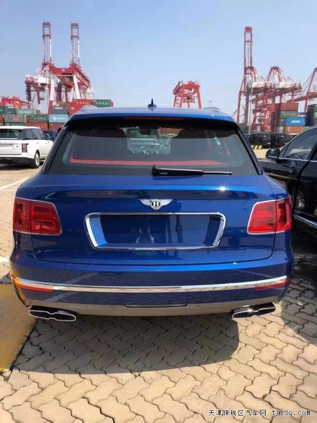 20款宾利添越4.0T  V8 天津港口现车钜惠中