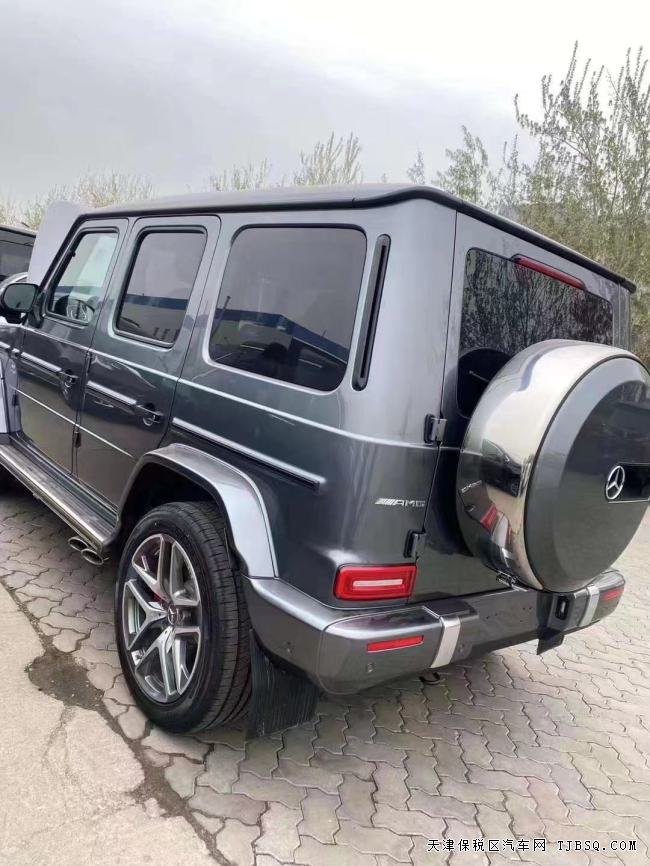 平行进口 21款墨版奔驰G63现车到店港口热卖268万