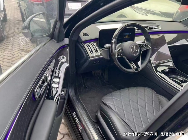 21款美规奔驰S580豪华四驱长轴天津港今日行情