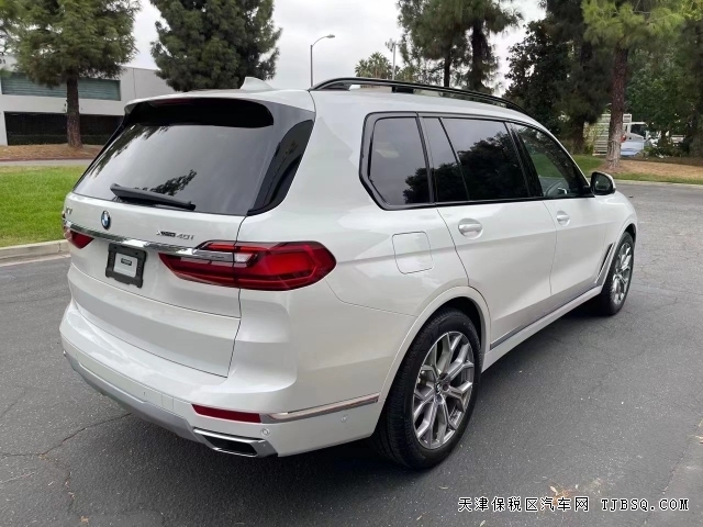 平行进口21款宝马X7现车到店港口热卖80万