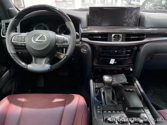 21款中东雷克萨斯570铂金版天津港口现车只需195万