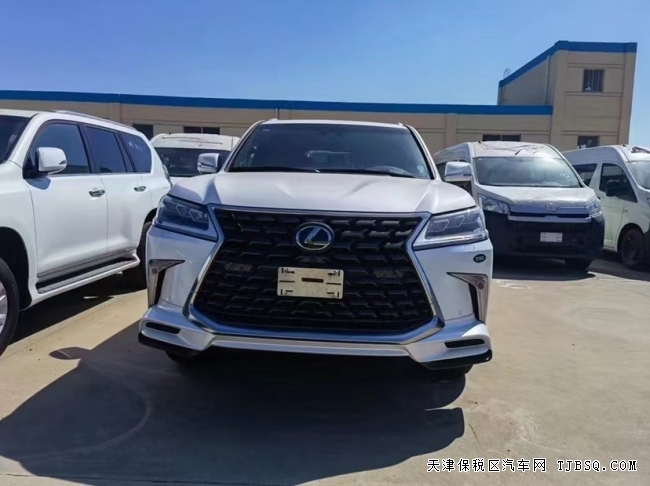 21款平行进口雷克萨斯LX570 天津港口现车 180万钜惠