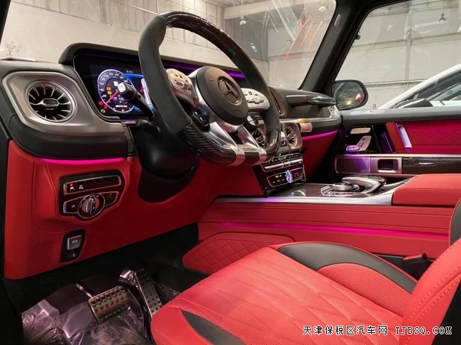 21款美版奔驰G63天津港口现车热卖中 顶级的配置