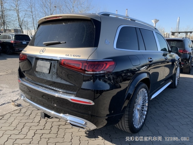 21款平行进口迈巴赫GLS600 天津港口现车 手续齐全