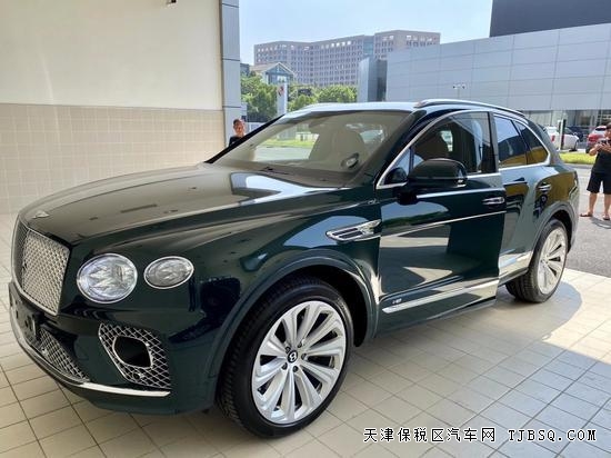 天津港口21款宾利添越   今日特价308W钜惠