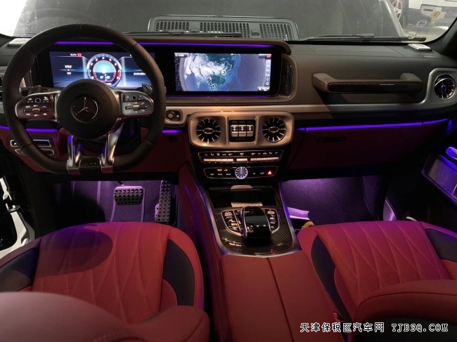 天津港22款奔驰G500平行进口报价行情 平行进口 颜色配置齐全可供选择