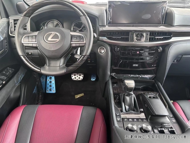 平行进口21款雷克萨斯LX570中东版港口热卖中