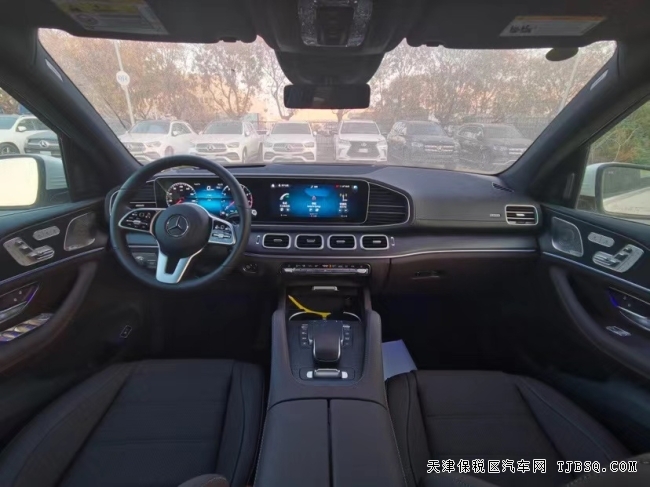 平行进口22款奔驰GLS450高配天津港现车年底大降价