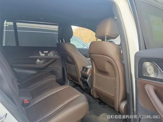 平行进口22款奔驰GLS450高配天津港现车年底大降价