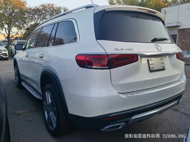 平行进口22款奔驰GLS450高配天津港现车年底大降价