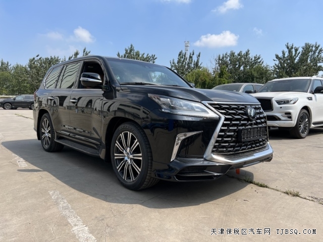 21款雷克萨斯LX570最后一批V8自然吸气车型天津港口现车钜惠中