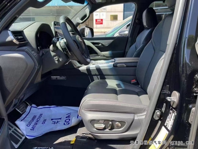 22款平行进口雷克萨斯LX600天津港现车年底特价