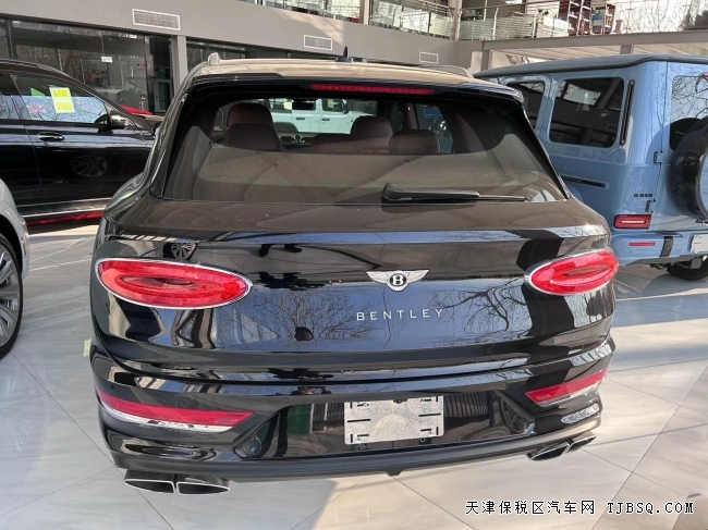 平行进口22款宾利添越天津港现车手续齐卖全国