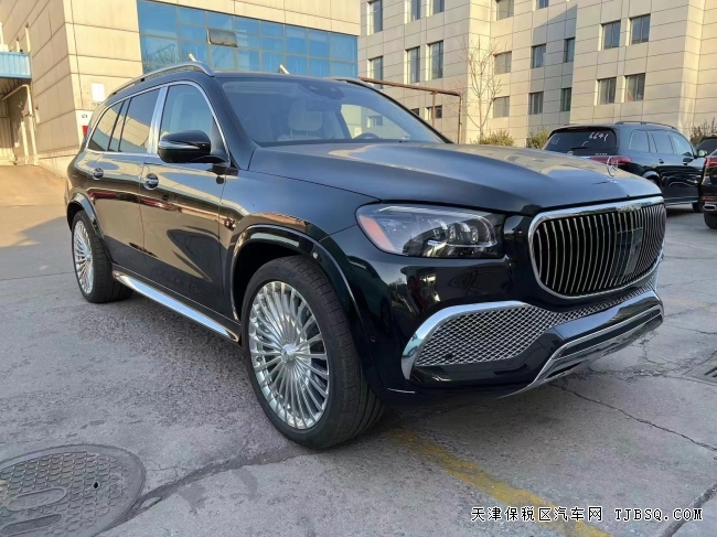 天津平行进口22款奔驰迈巴赫GLS600 配置颜色齐全 港口热卖特惠