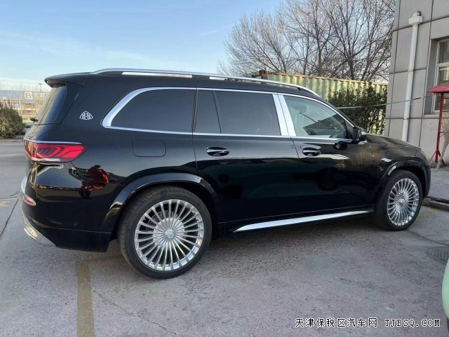 天津平行进口22款奔驰迈巴赫GLS600 配置颜色齐全 港口热卖特惠